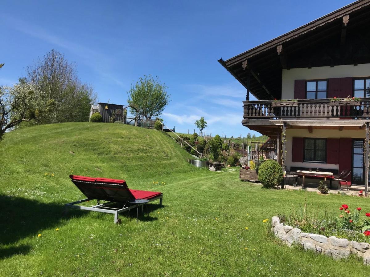Ferienwohnung Draexl Garten Und Bergblick Nußdorf am Inn Esterno foto